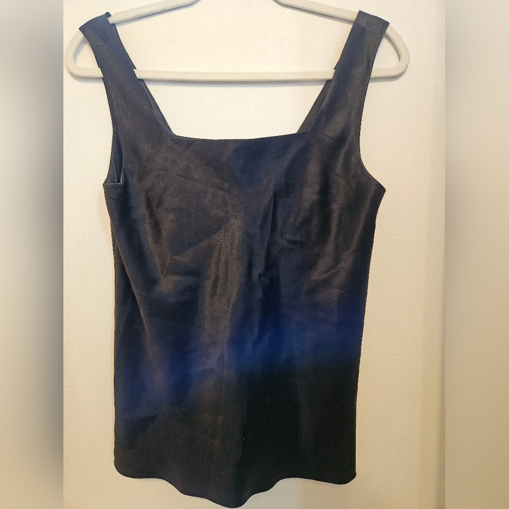 Nordstrom Intimates Black Silk Tank Dress